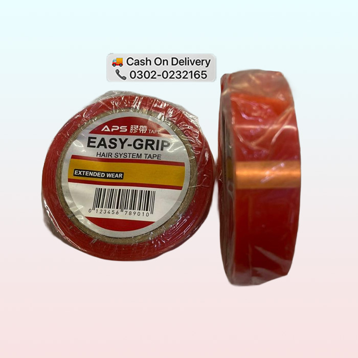 APS EasyGrip Red Tape Pakistan – Gentle Hold Wig Tape Karachi 1 APS EasyGrip Red Tape Pakistan – Gentle Hold Wig Tape Karachi - Image 1