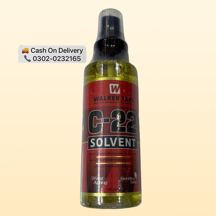 Walker C22 Solvent Pakistan 1 Walker C22 Solvent Pakistan - Adhesive Remover for Wig Tape & Glue Karachi - Image 1